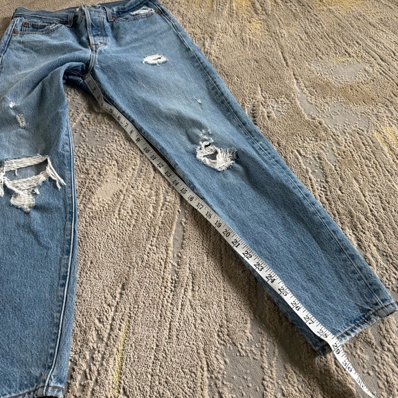 Levi’s premium jeans Wedgie Ankle high rise button fly authentically yours 28 - Picture 9 of 14